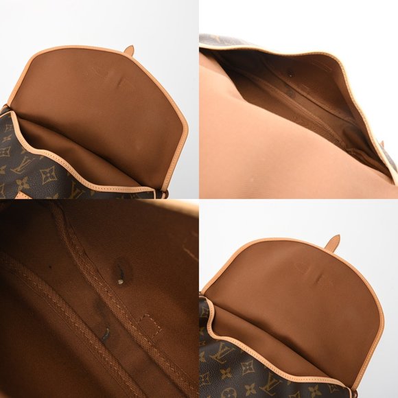 LOUIS VUITTON Authentic Brown Monogram Canvas Shoulder Bag - Picture 10 of 11